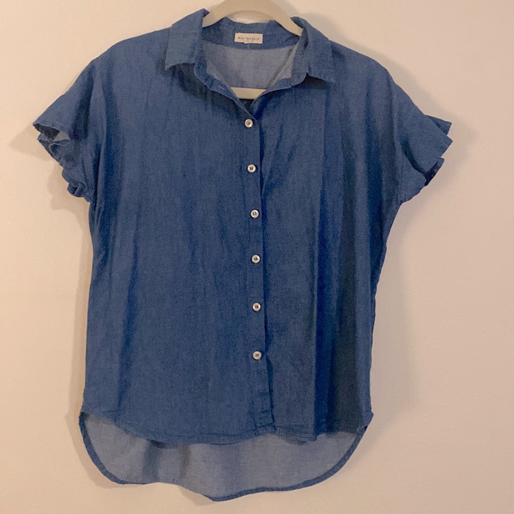 Chambray Blouse, S